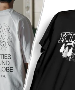 Je vais créer un design de tshirt dans un style streetwear moderne